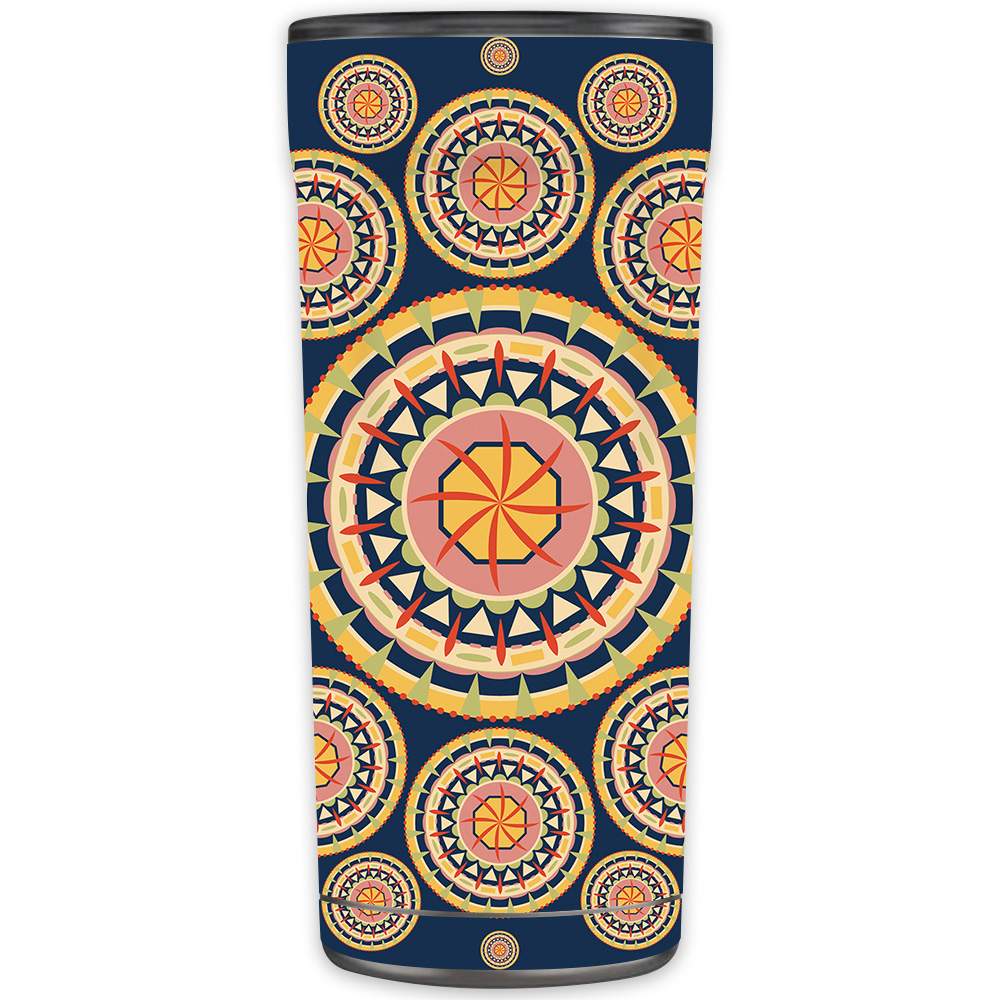 Picture of MightySkins OTEL20-Summer Mandala Skin for Otterbox Elevation Tumbler 20 oz - Summer Mandala