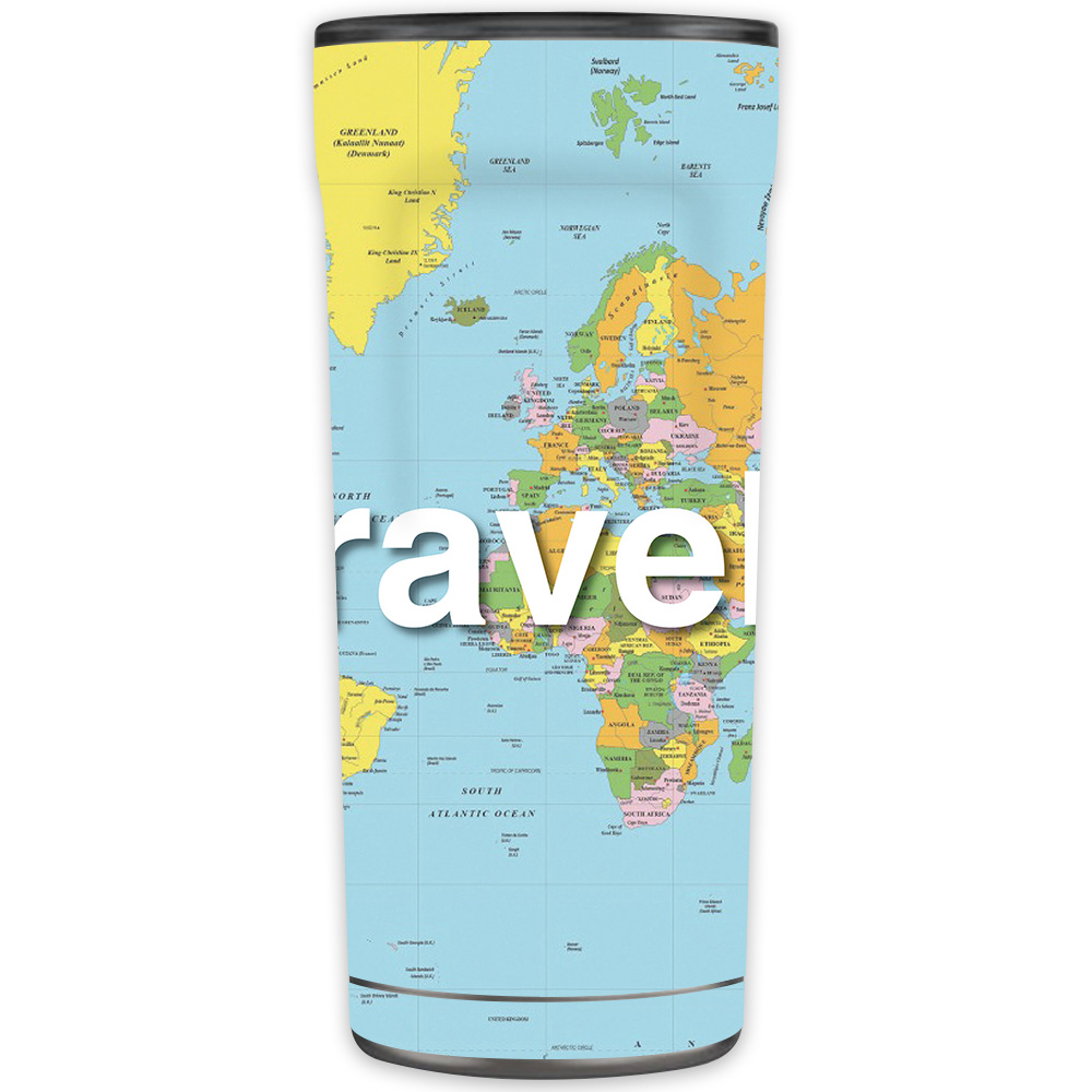 Picture of MightySkins OTEL20-Traveler Skin for Otterbox Elevation Tumbler 20 oz - Traveler