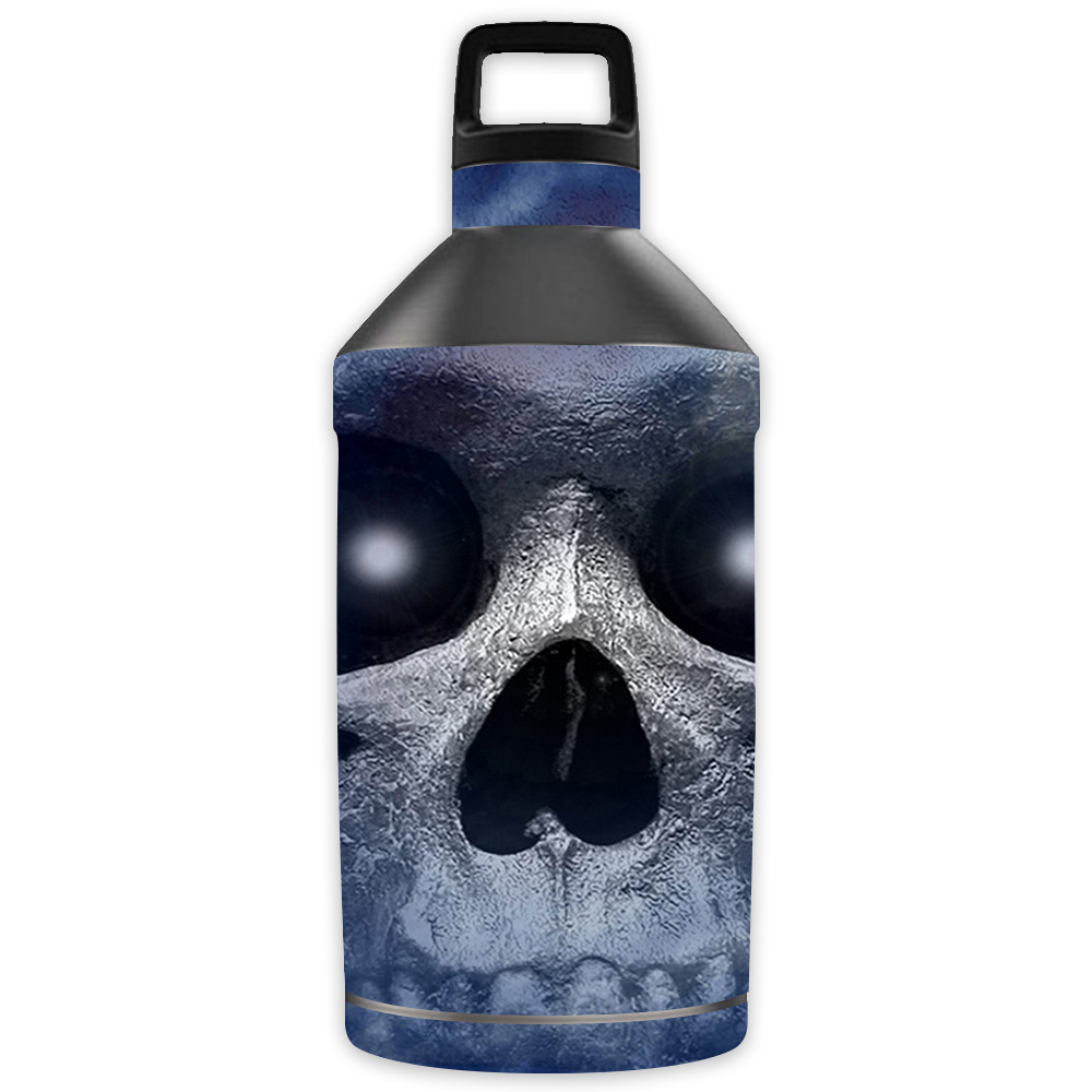 Picture of MightySkins OTEL64-Haunted Skull Skin for Otterbox Elevation Tumbler 64 oz - Haunted Skull