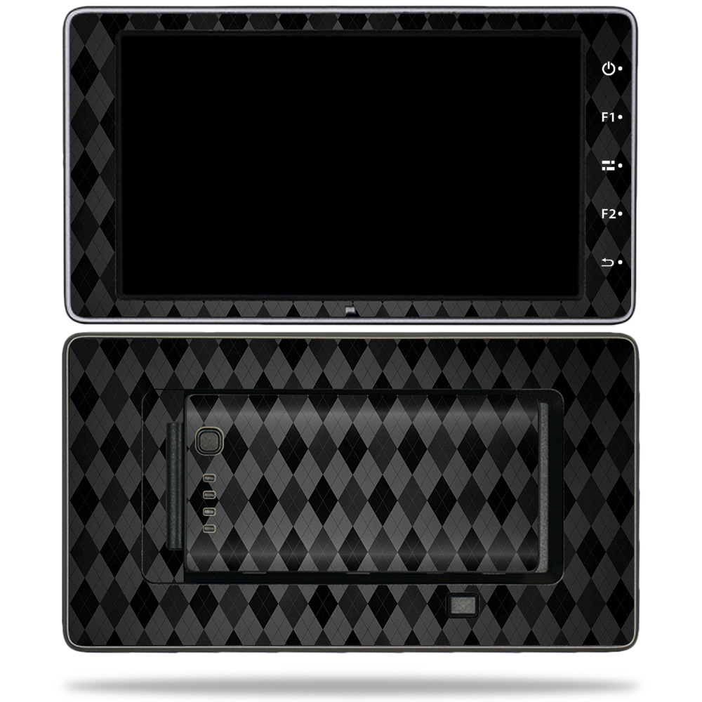 Picture of MightySkins DJCRSK-Black Argyle Skin for Dji Crystalsky Monitor 5.5 in. - Black Argyle
