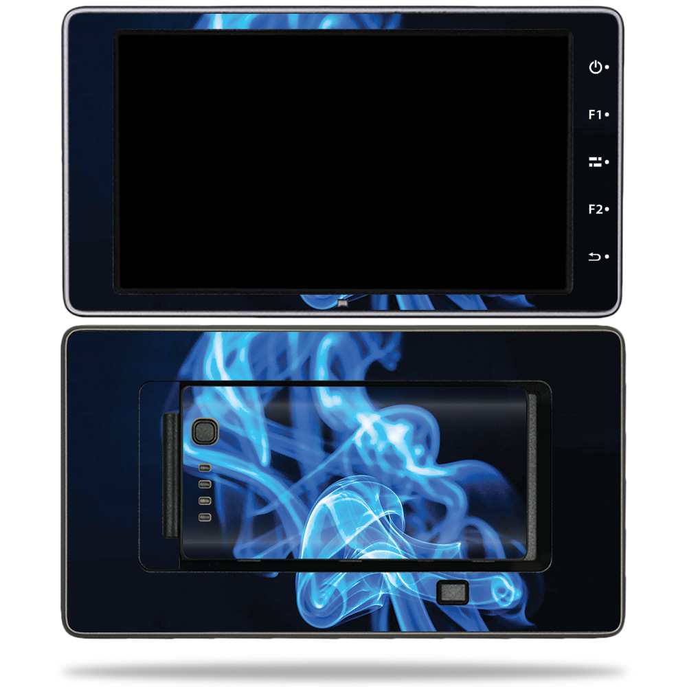 Picture of MightySkins DJCRSK-Blue Flames Skin for Dji Crystalsky Monitor 5.5 in. - Blue Flames