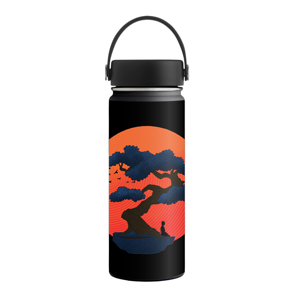Picture of MightySkins HFWI18-Meditation Skin for Hydro Flask 18 oz Wide Mouth - Meditation