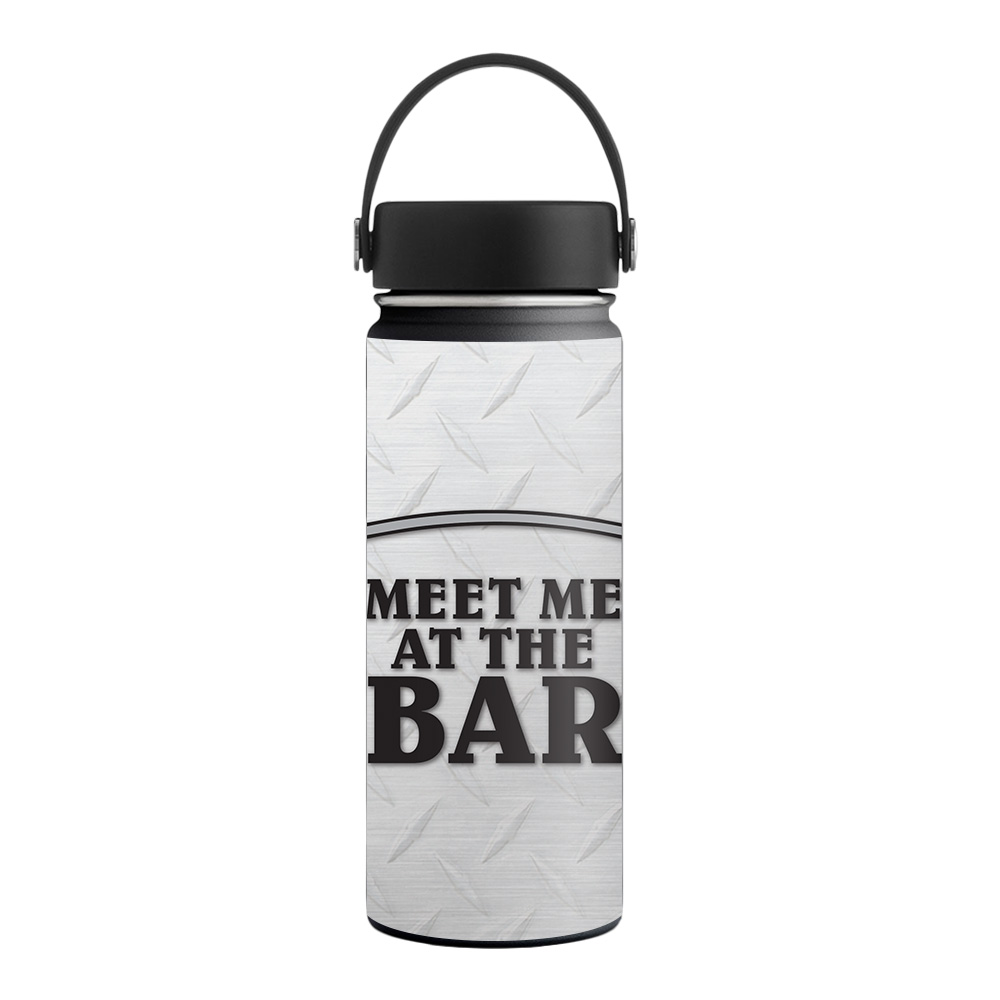 Picture of MightySkins HFWI18-Meet Me At The Bar Skin for Hydro Flask 18 oz Wide Mouth - Meet Me At the Bar