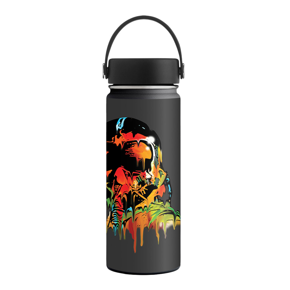 Picture of MightySkins HFWI18-Melting Mask Skin for Hydro Flask 18 oz Wide Mouth - Melting Mask