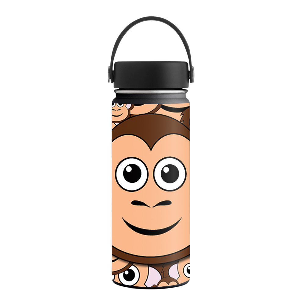 Picture of MightySkins HFWI18-Monkey Skin for Hydro Flask 18 oz Wide Mouth - Monkey