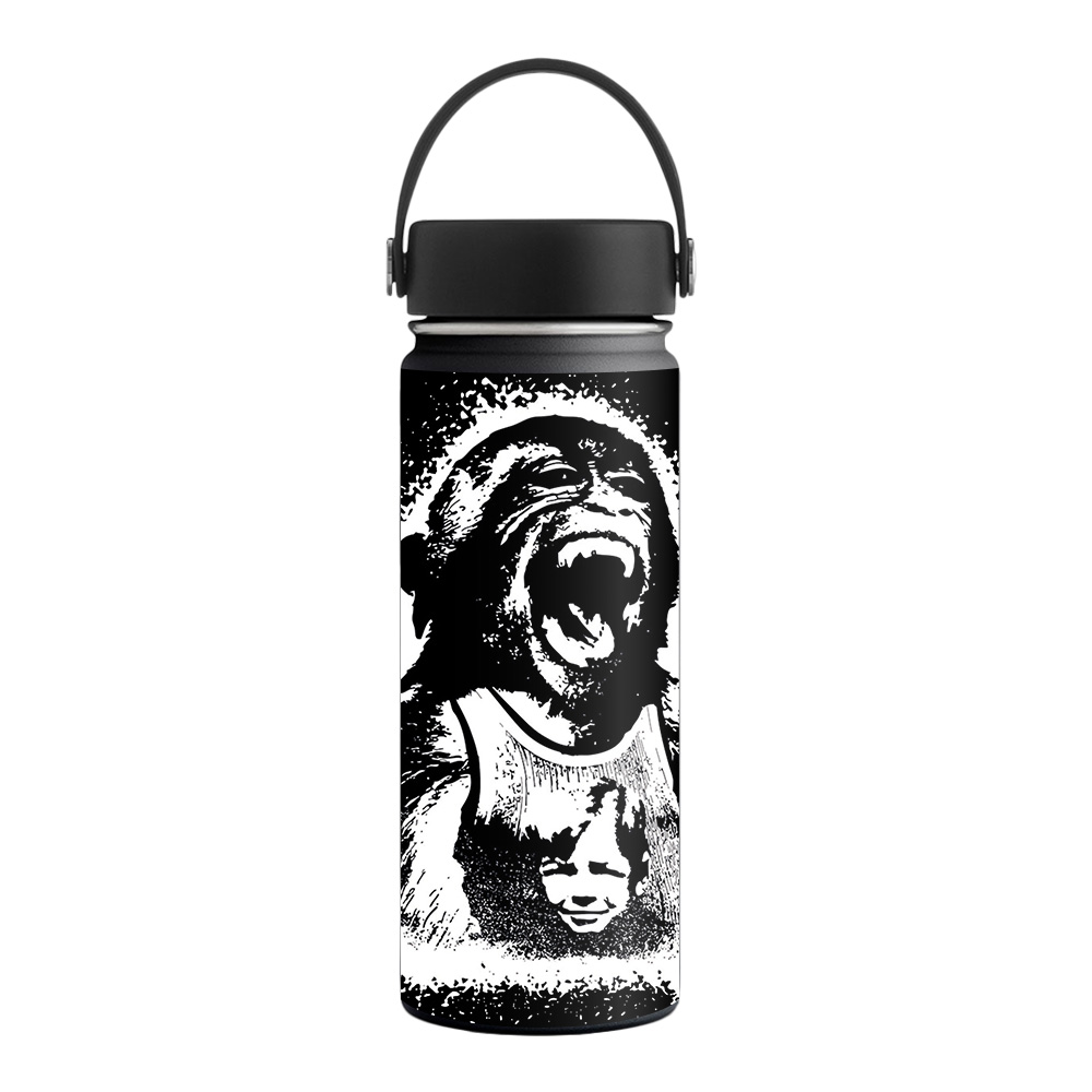 Picture of MightySkins HFWI18-Monkey Boy Skin for Hydro Flask 18 oz Wide Mouth - Monkey Boy