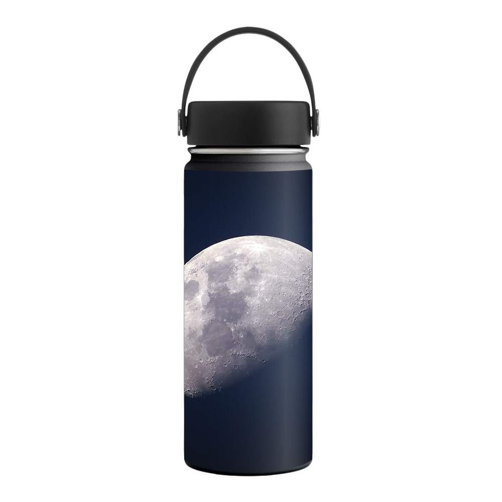Picture of MightySkins HFWI18-Moon Skin for Hydro Flask 18 oz Wide Mouth - Moon