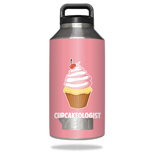 Picture of MightySkins YERABOT64-Cupcakeologist Skin for Yeti Rambler Bottle 64 oz - Cupcakeologist