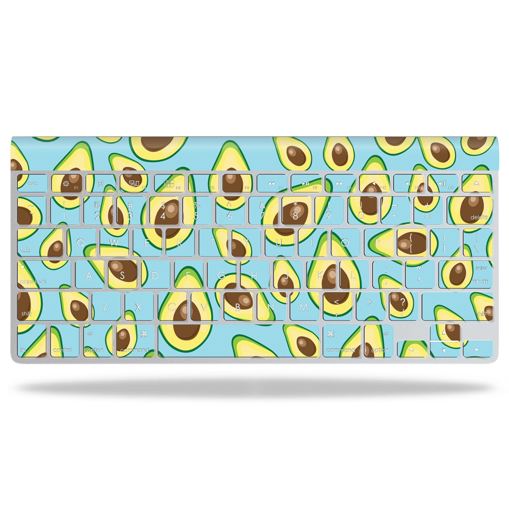 Picture of MightySkins APWIKEY-Blue Avocados Skin for Apple Wireless Keyboard Wrap Cover Sticker - Blue Avocados