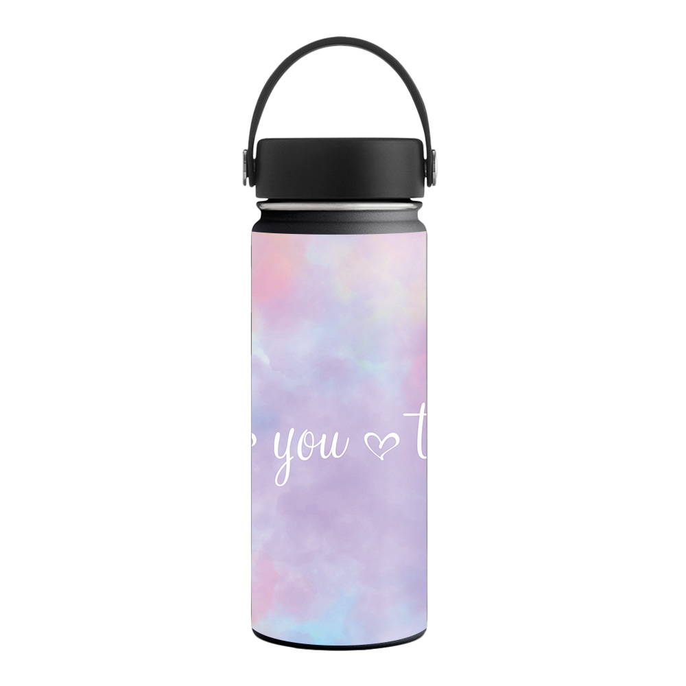 Picture of MightySkins HFWI18-Beyoutiful Skin for Hydro Flask 18 oz Wide Mouth - Beyoutiful