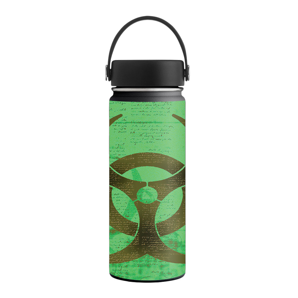 Picture of MightySkins HFWI18-Biohazard Skin for Hydro Flask 18 oz Wide Mouth - Biohazard