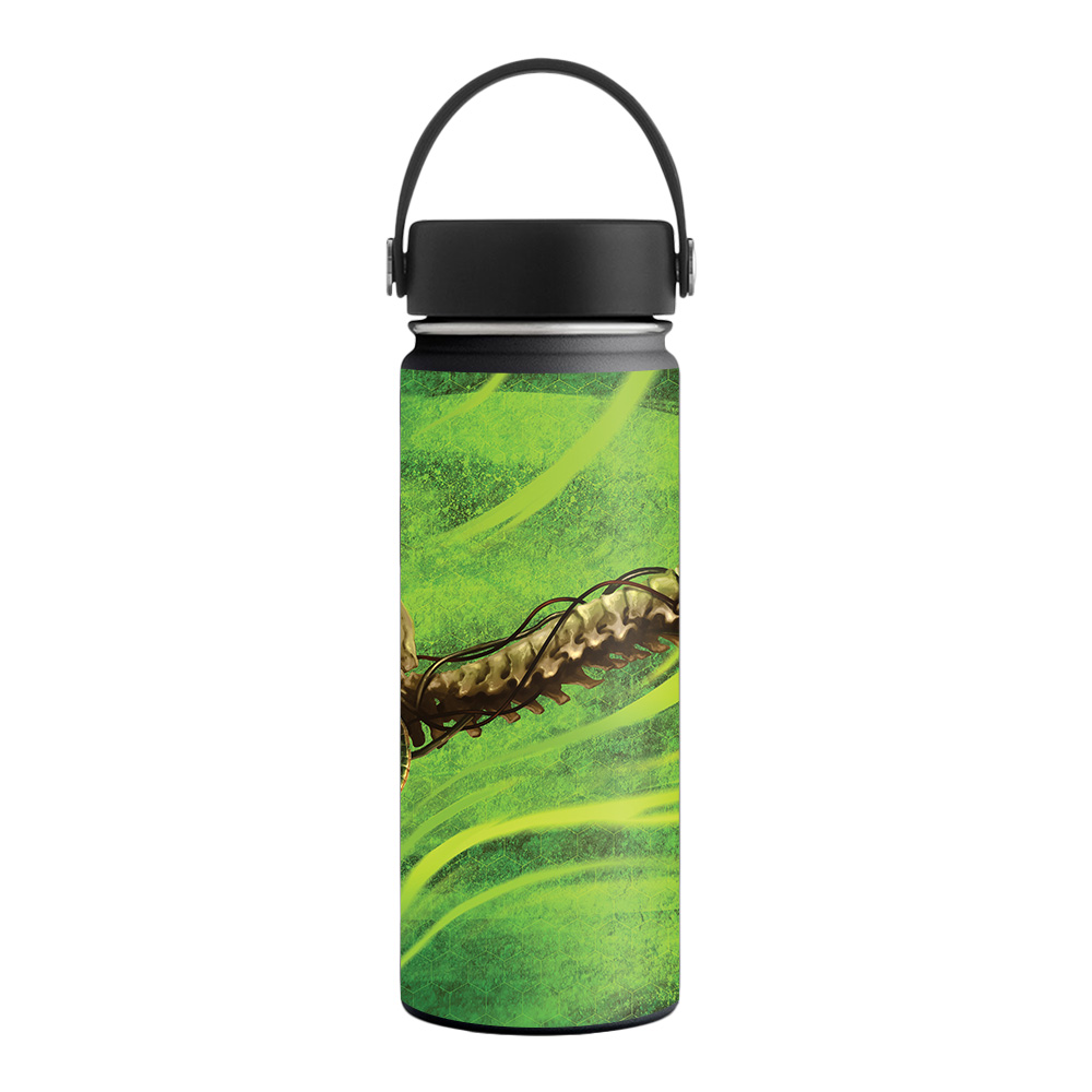 Picture of MightySkins HFWI18-Biohazard Skull Skin for Hydro Flask 18 oz Wide Mouth - Biohazard Skull