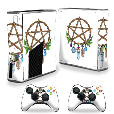 XBOX360S-Pentacle Charm Skin for Xbox 360 S Console - Pentacle Charm -  MightySkins