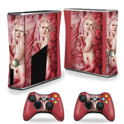 XBOX360S-Sea Of Roses Skin for Xbox 360 S Console - Sea of Roses -  MightySkins