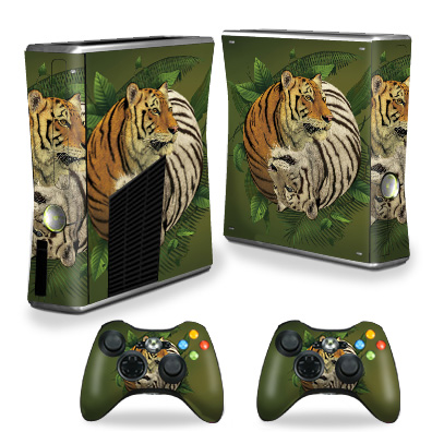 MightySkins XBOX360S-Tiger Yin Yang