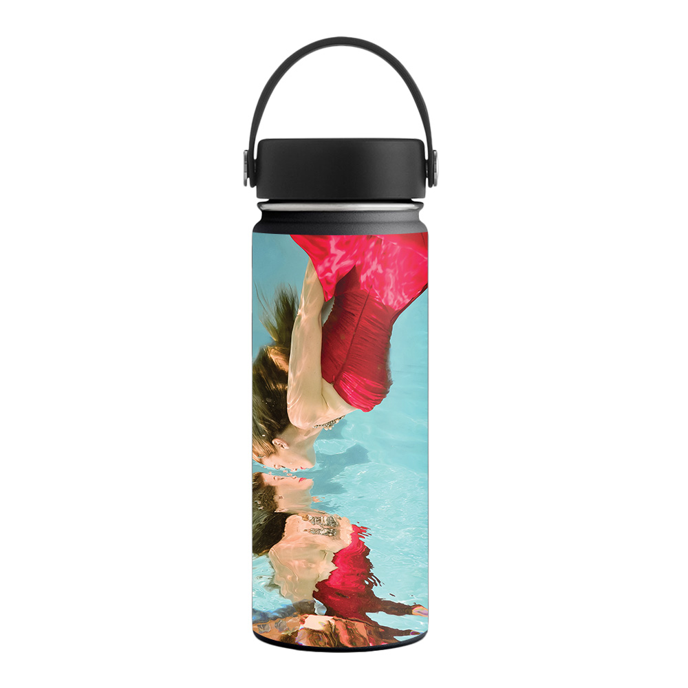 Picture of MightySkins HFWI18-Deepsea Glamour Skin for Hydro Flask 18 oz Wide Mouth - Deepsea Glamour