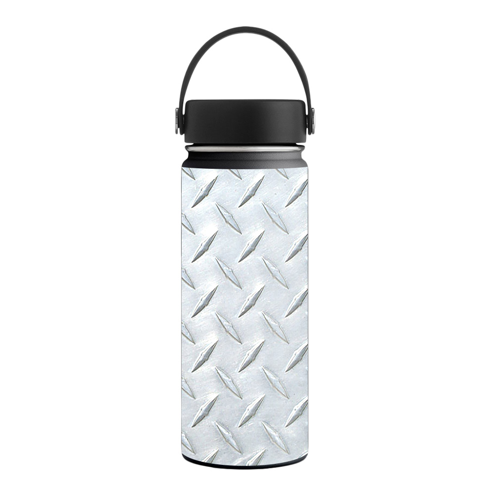 Picture of MightySkins HFWI18-Diamond Plate Skin for Hydro Flask 18 oz Wide Mouth - Diamond Plate