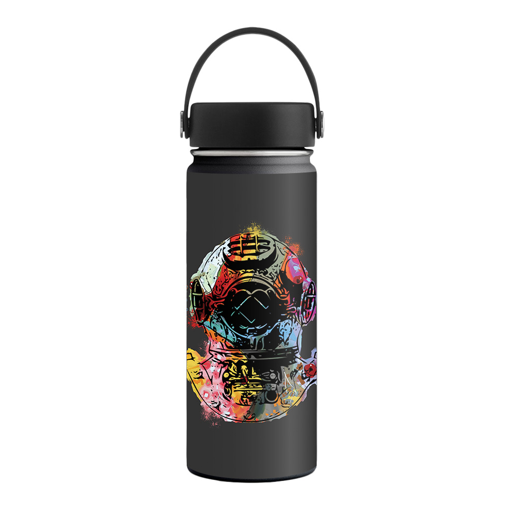 Picture of MightySkins HFWI18-Dive Deep Skin for Hydro Flask 18 oz Wide Mouth - Dive Deep