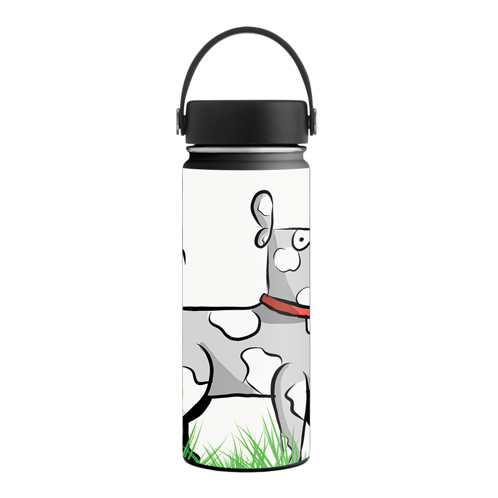 Picture of MightySkins HFWI18-Doggy Drawing Skin for Hydro Flask 18 oz Wide Mouth - Doggy Drawing