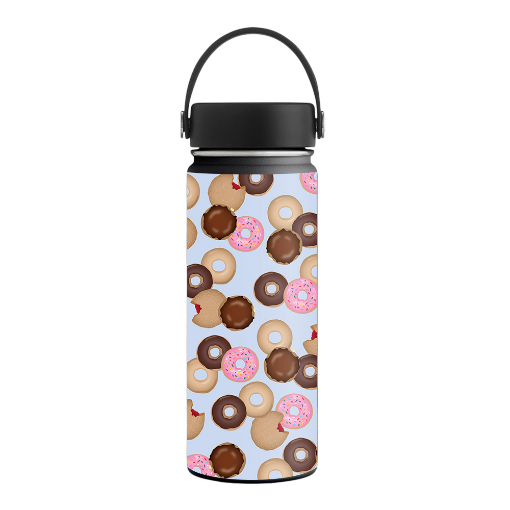 Picture of MightySkins HFWI18-Donut Binge Skin for Hydro Flask 18 oz Wide Mouth - Donut Binge