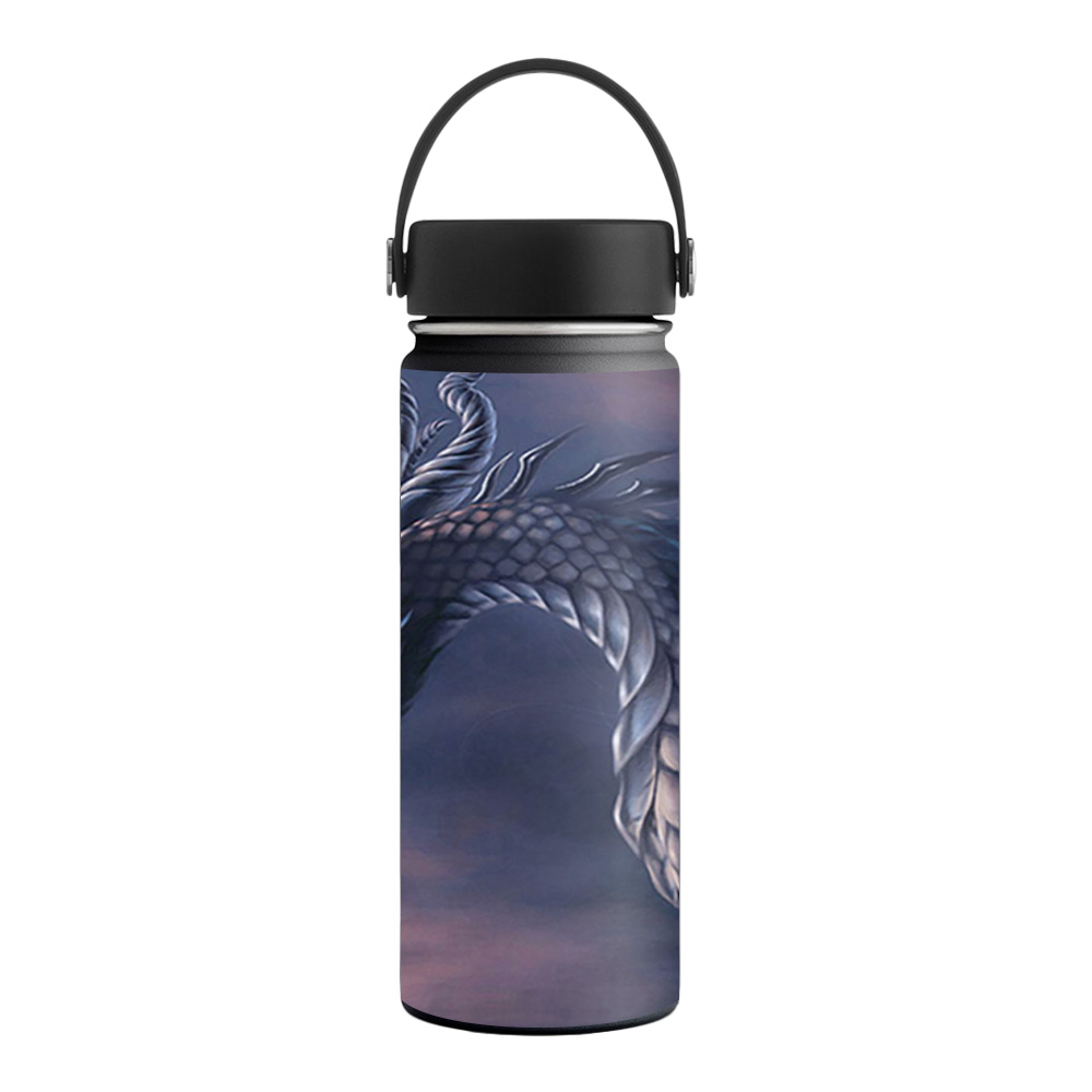 Picture of MightySkins HFWI18-Dragon Fantasy Skin for Hydro Flask 18 oz Wide Mouth - Dragon Fantasy