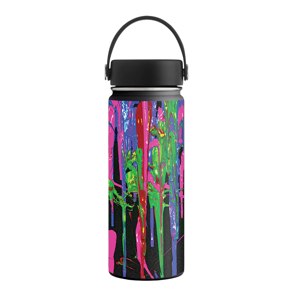 Picture of MightySkins HFWI18-Drips Skin for Hydro Flask 18 oz Wide Mouth - Drips