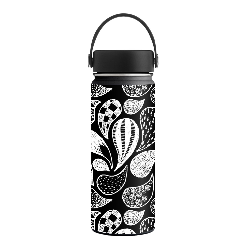 Picture of MightySkins HFWI18-Drops Skin for Hydro Flask 18 oz Wide Mouth - Drops