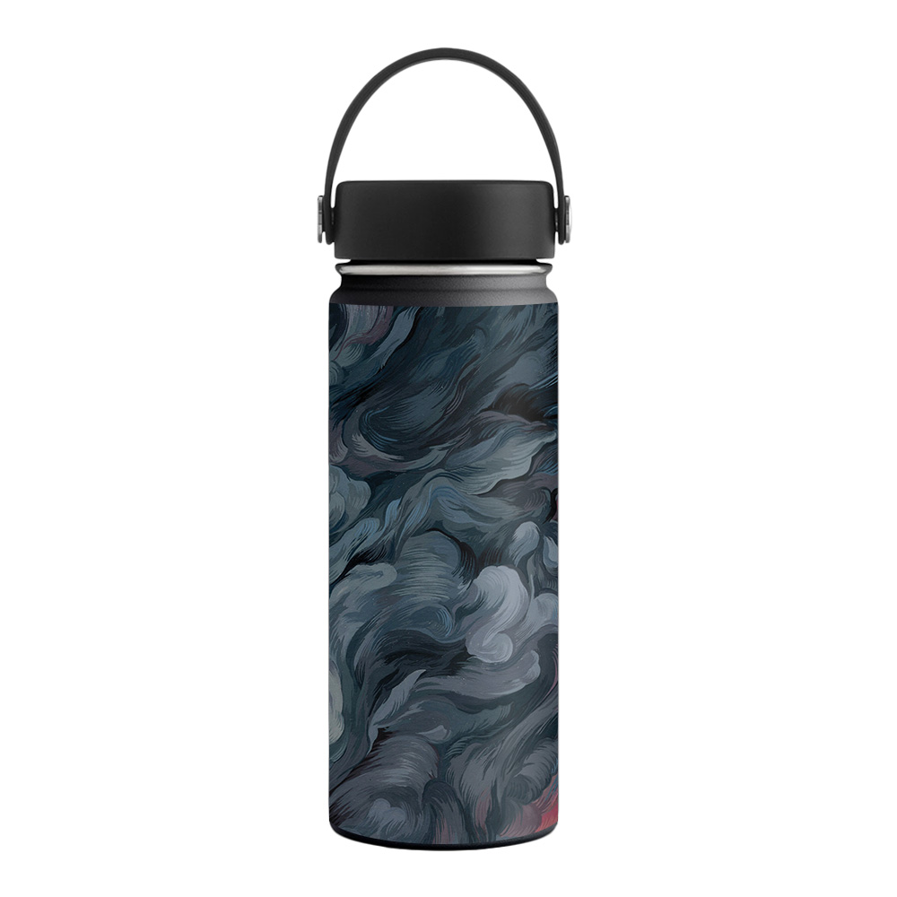 Picture of MightySkins HFWI18-Storm Cloud Skin for Hydro Flask 18 oz Wide Mouth - Storm Cloud