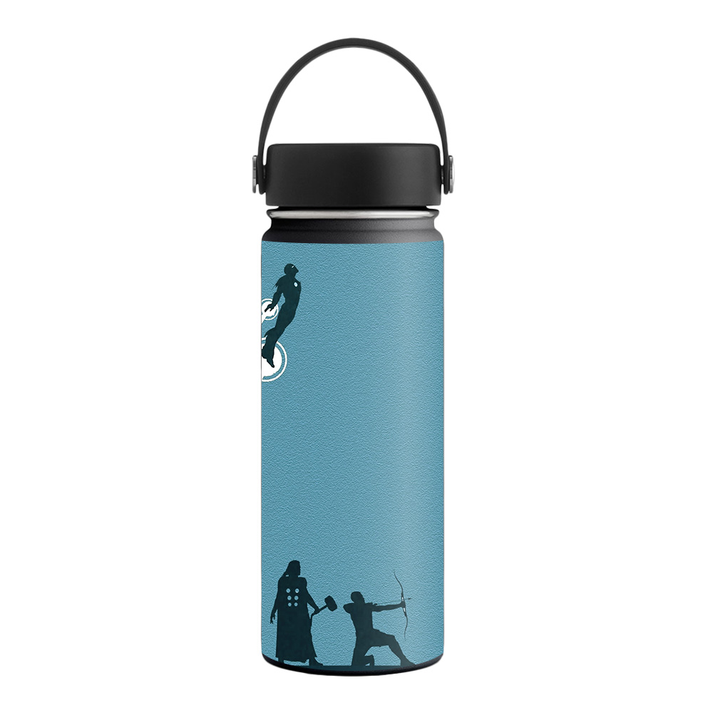 Picture of MightySkins HFWI18-Super Squad Skin for Hydro Flask 18 oz Wide Mouth - Super Squad