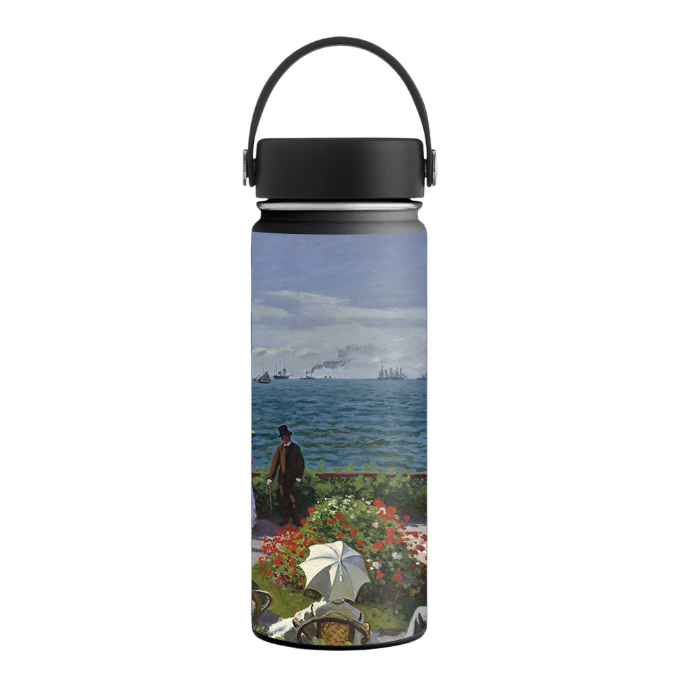 Picture of MightySkins HFWI18-Terrace Sainte Andresse Skin for Hydro Flask 18 oz Wide Mouth - Terrace Sainte Andresse