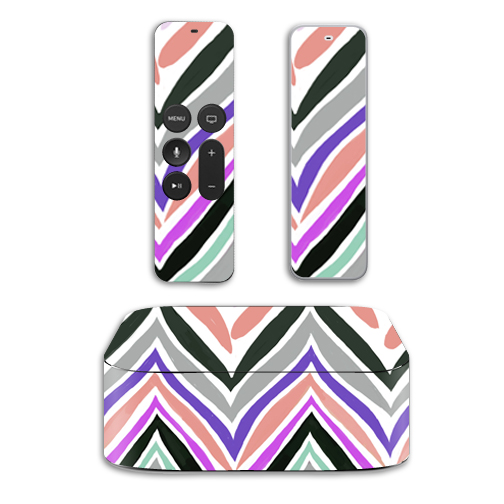 MightySkins APTV4-Colorful Chevron