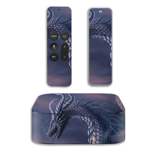 Picture of MightySkins APTV4-Dragon Fantasy Skin for Apple TV 4th Gen 2015 Wrap Cover Sticker - Dragon Fantasy