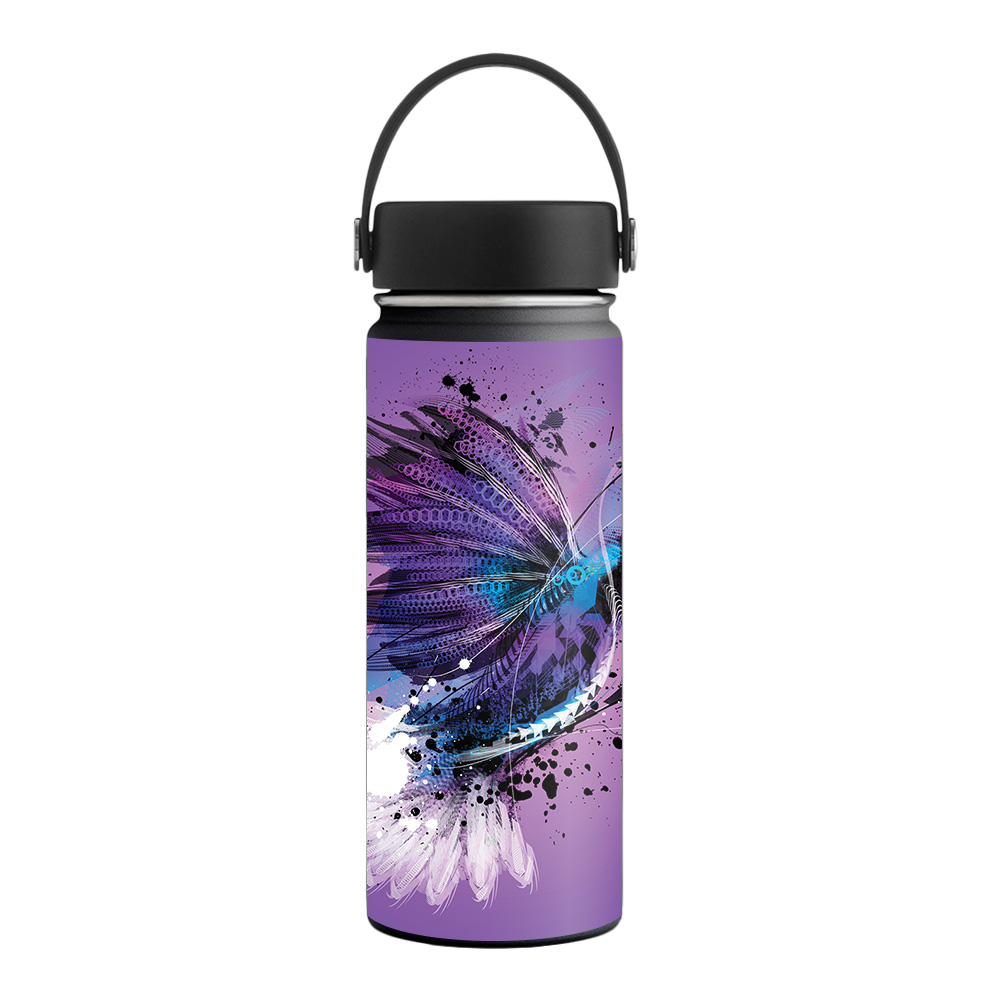 Picture of MightySkins HFWI18-Blue Jay Skin for Hydro Flask 18 oz Wide Mouth - Blue Jay