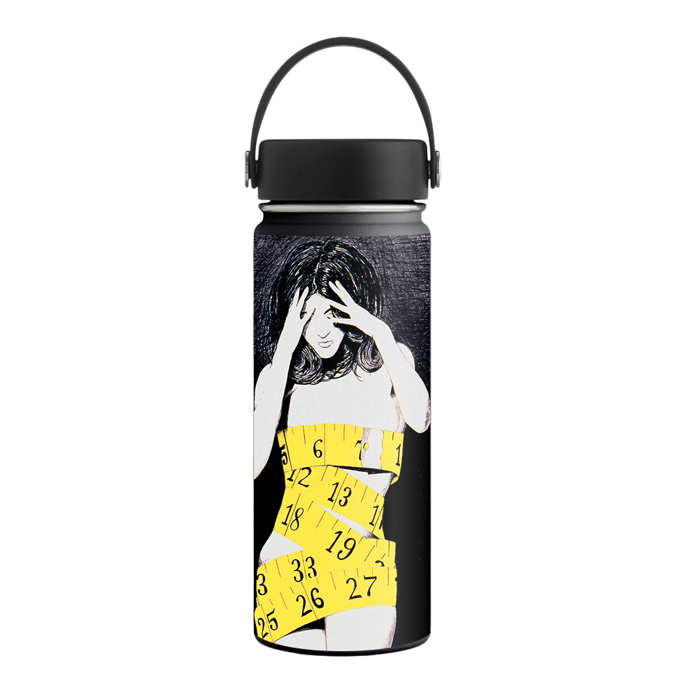 Picture of MightySkins HFWI18-Body Image Skin for Hydro Flask 18 oz Wide Mouth - Body Image