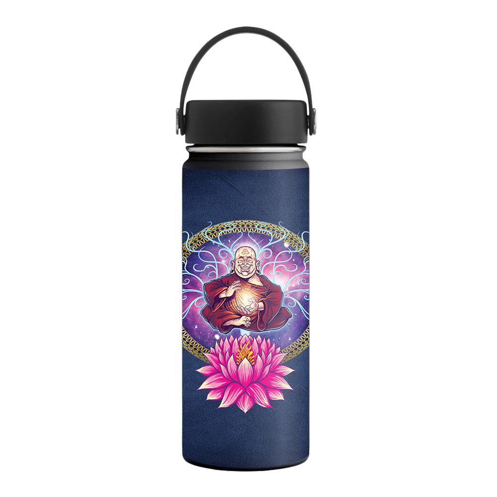 Picture of MightySkins HFWI18-Buddhist Monk Skin for Hydro Flask 18 oz Wide Mouth - Buddhist Monk