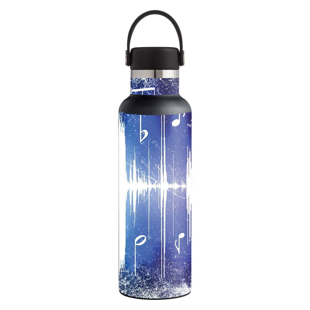 Picture of MightySkins HFST21-Music Man Skin for Hydro Flask 21 oz Standard Mouth - Music Man