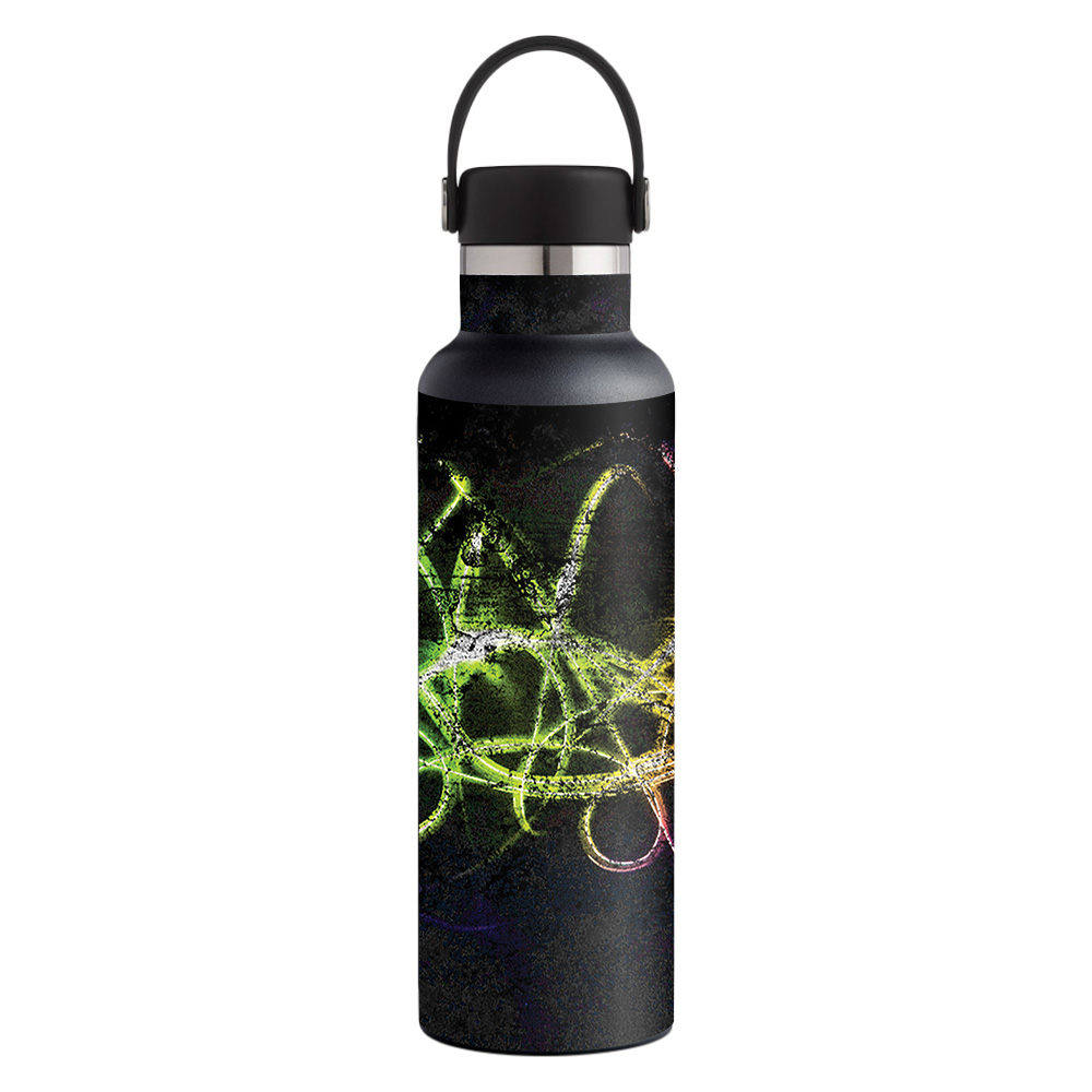 Picture of MightySkins HFST21-Neon Skin for Hydro Flask 21 oz Standard Mouth - Neon