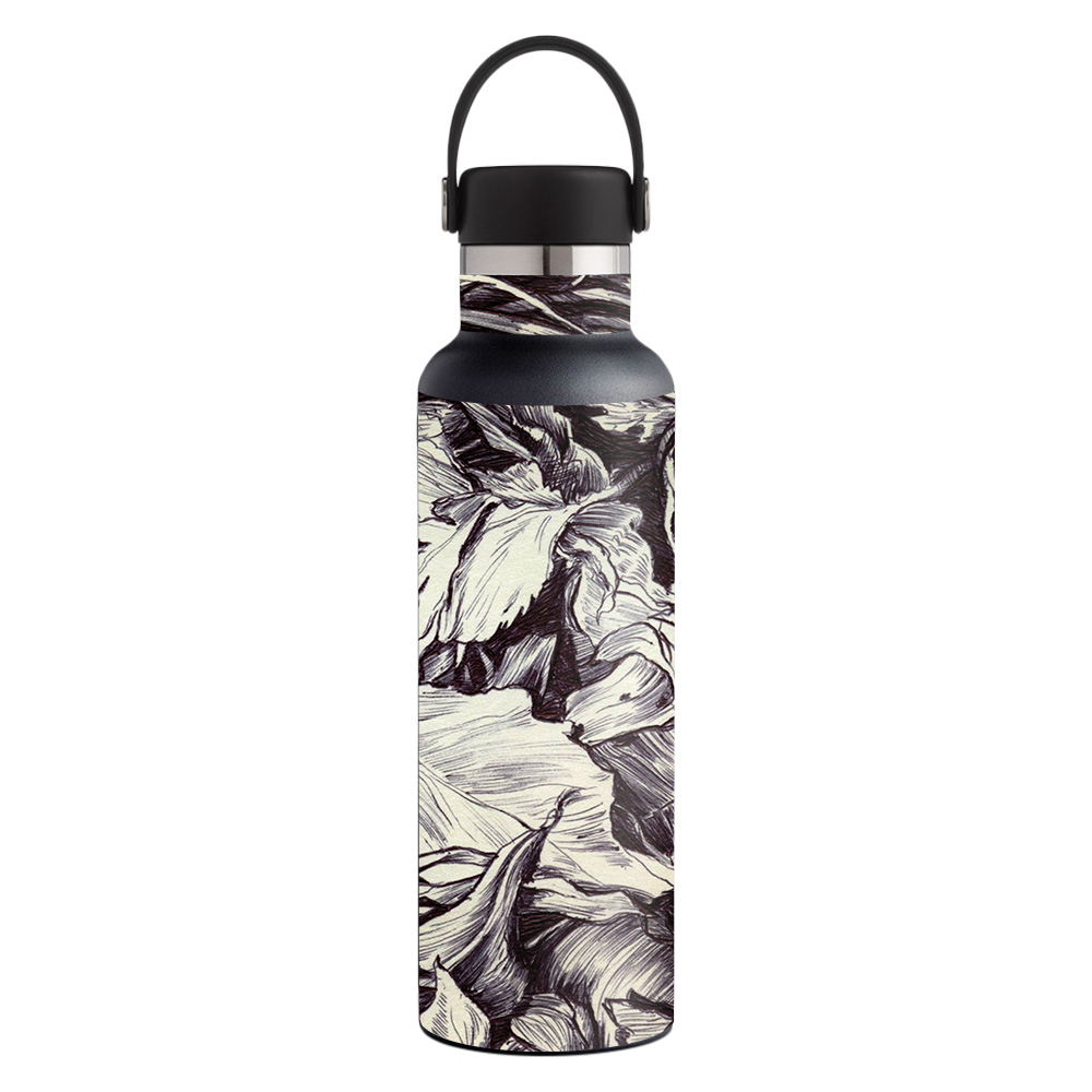 Picture of MightySkins HFST21-Nest Sketch Skin for Hydro Flask 21 oz Standard Mouth - Nest Sketch