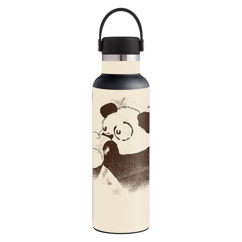 Picture of MightySkins HFST21-No More Eye Circles Skin for Hydro Flask 21 oz Standard Mouth - No More Eye Circles