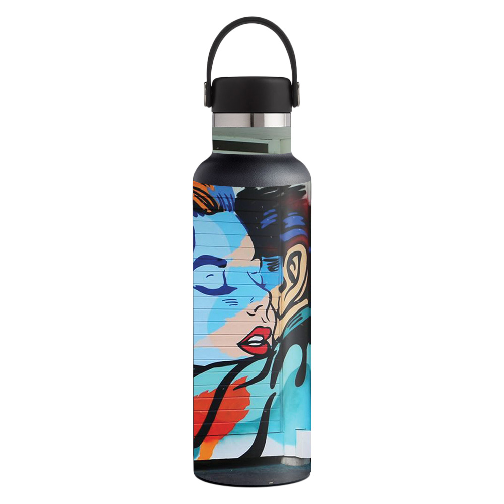 Picture of MightySkins HFST21-Old School Romance Skin for Hydro Flask 21 oz Standard Mouth - Old School Romance