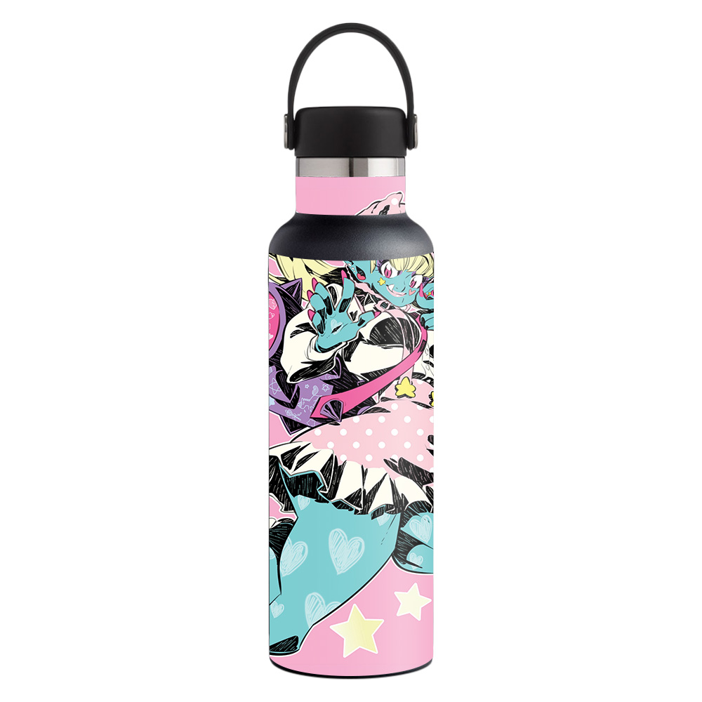 Picture of MightySkins HFST21-Orc Girl Skin for Hydro Flask 21 oz Standard Mouth - Orc Girl