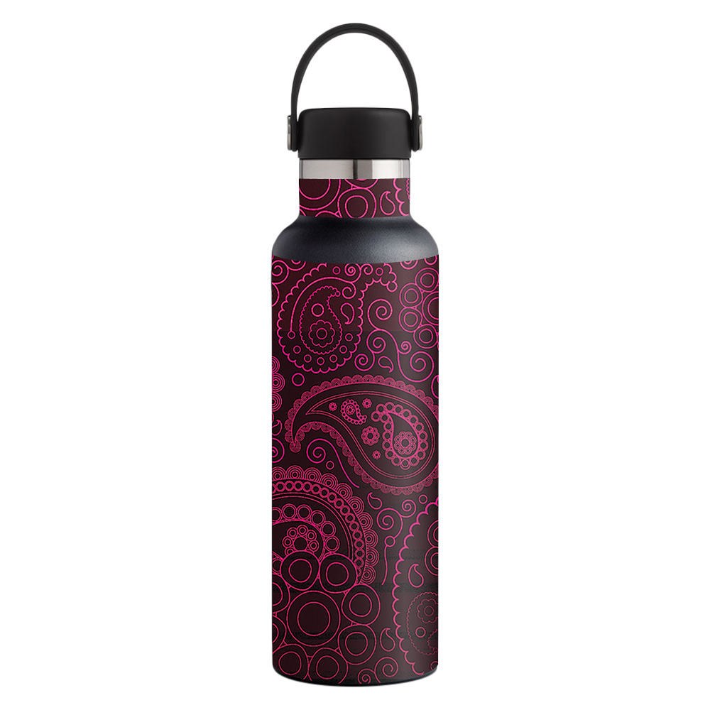 Picture of MightySkins HFST21-Paisley Skin for Hydro Flask 21 oz Standard Mouth - Paisley