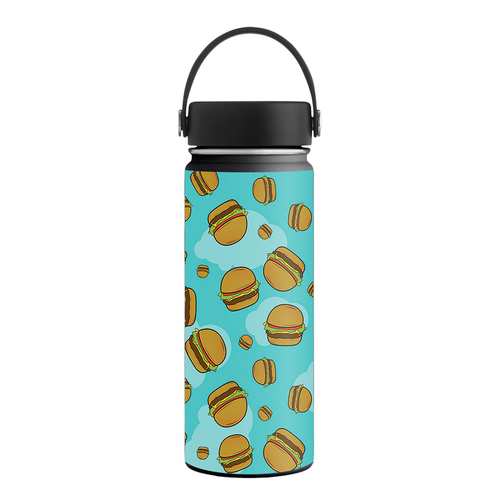 Picture of MightySkins HFWI18-Burger Heaven Skin for Hydro Flask 18 oz Wide Mouth - Burger Heaven