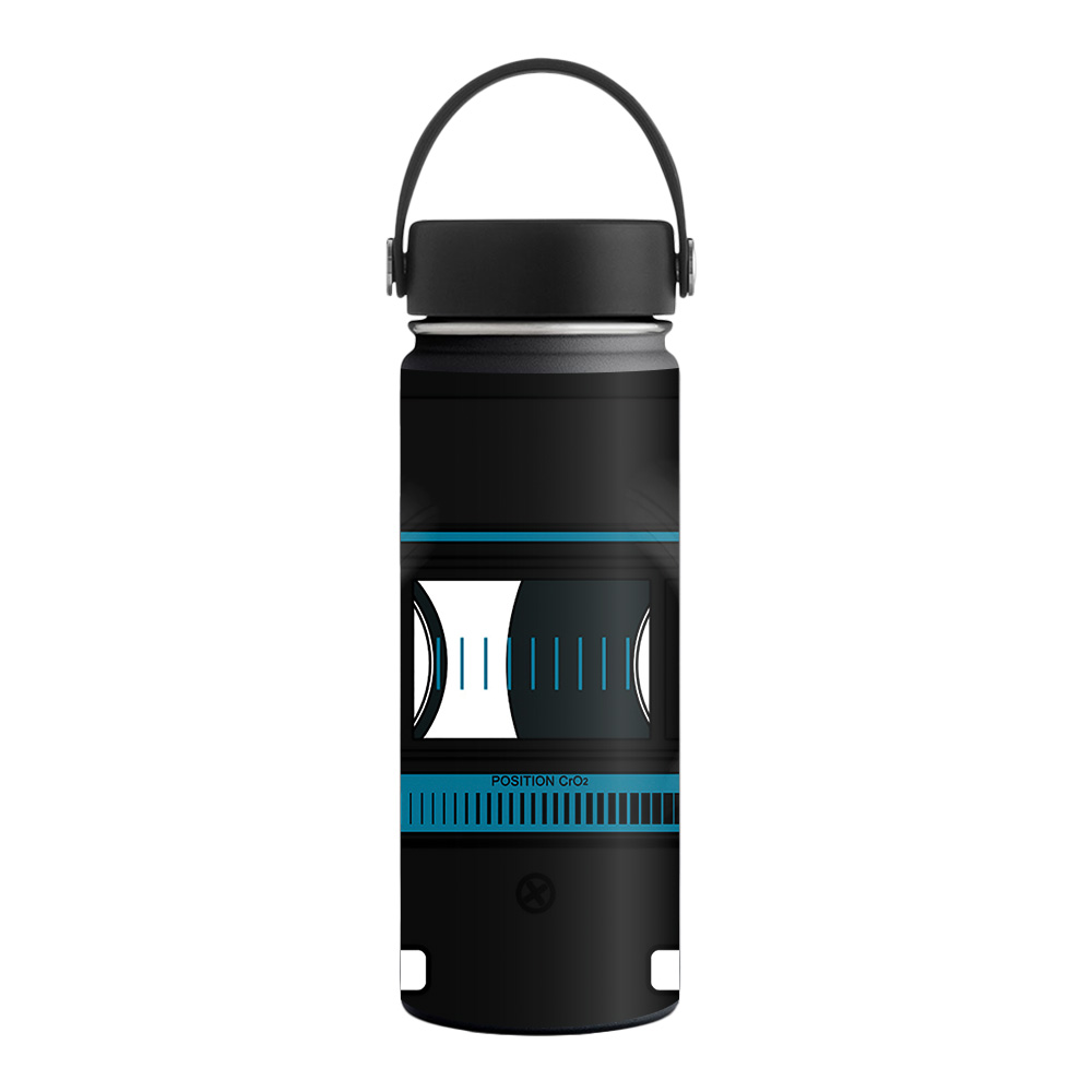 Picture of MightySkins HFWI18-Cassette Tape Skin for Hydro Flask 18 oz Wide Mouth - Cassette Tape