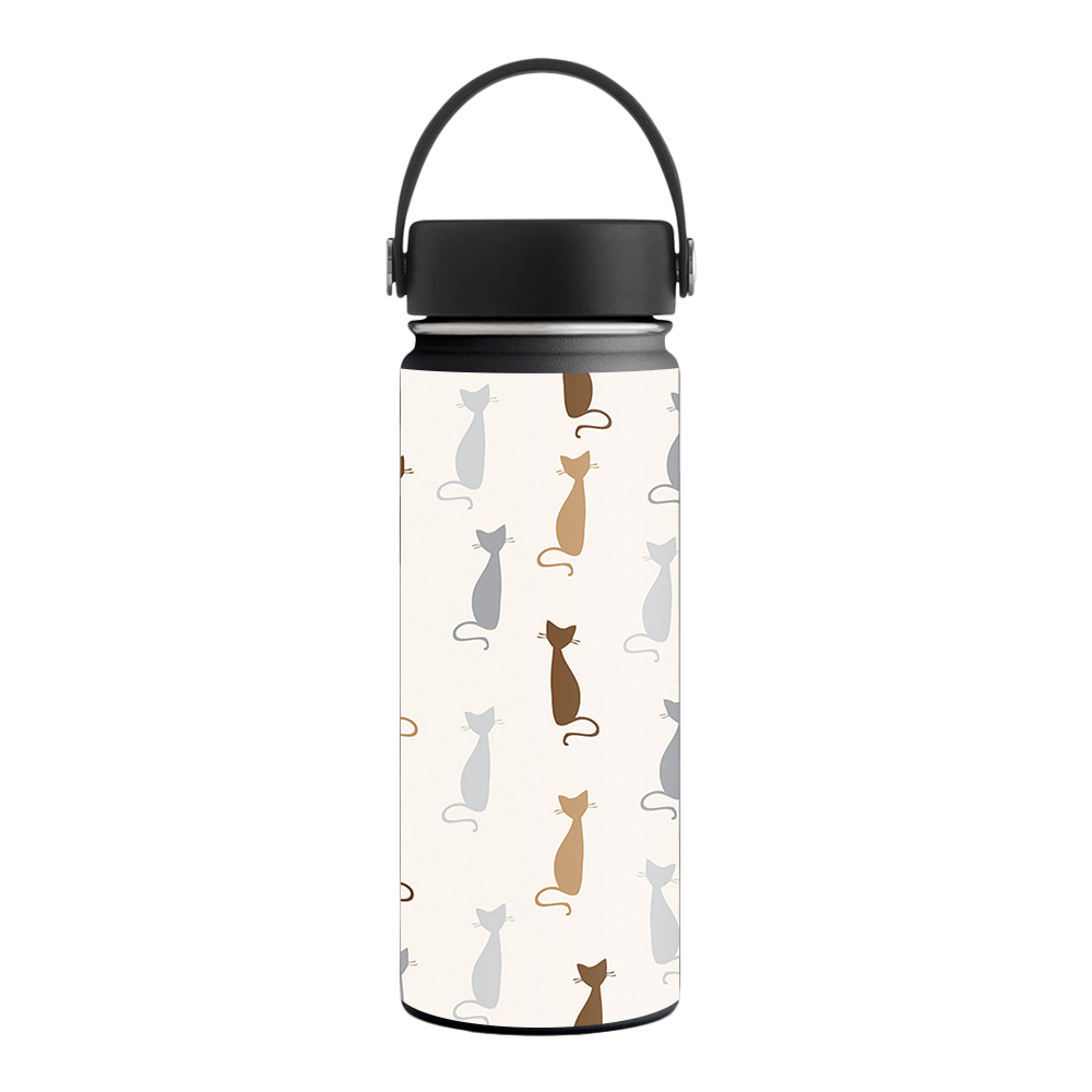 Picture of MightySkins HFWI18-Cat Lady Skin for Hydro Flask 18 oz Wide Mouth - Cat Lady