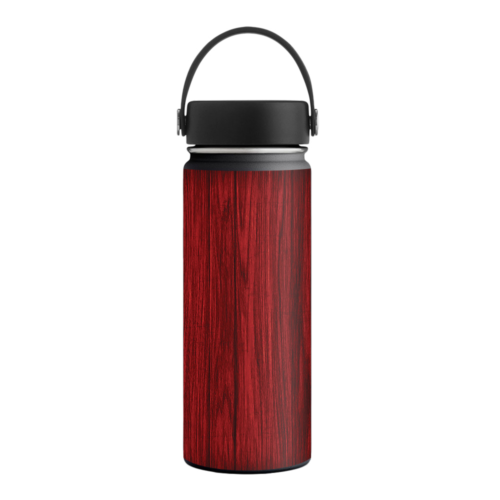 Picture of MightySkins HFWI18-Cherry Grain Skin for Hydro Flask 18 oz Wide Mouth - Cherry Grain