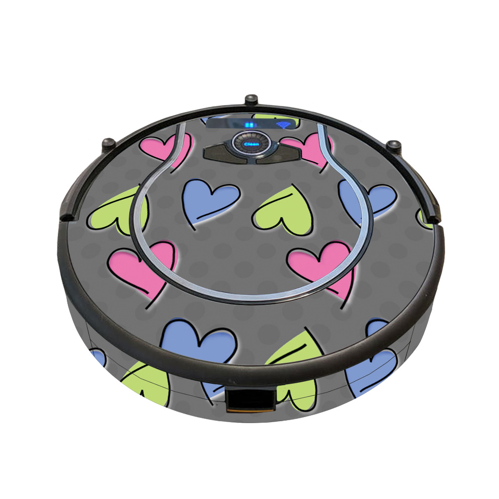 Picture of MightySkins SHIO750MIN-Girly Skin for Shark Ion Robot 750 Vacuum Minimal Coverage - Girly