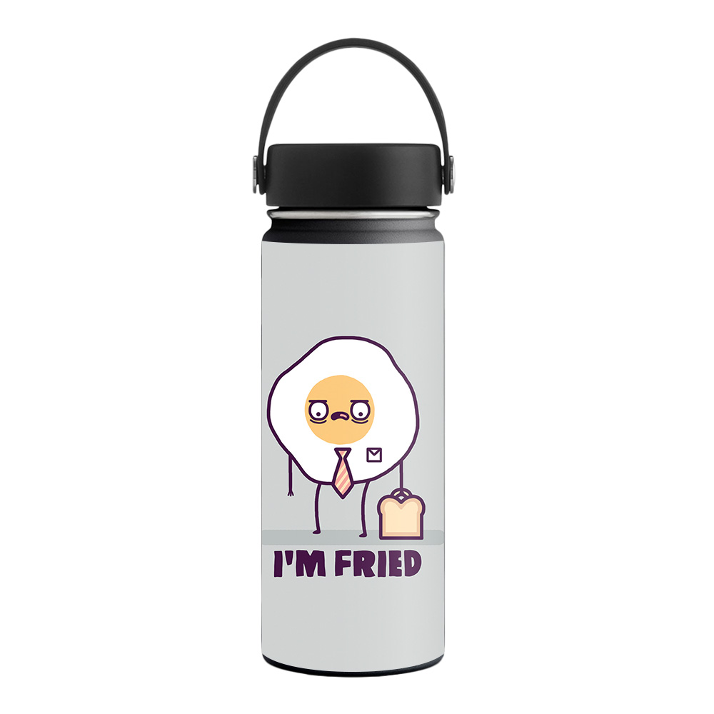 Picture of MightySkins HFWI18-Fried Skin for Hydro Flask 18 oz Wide Mouth - Fried