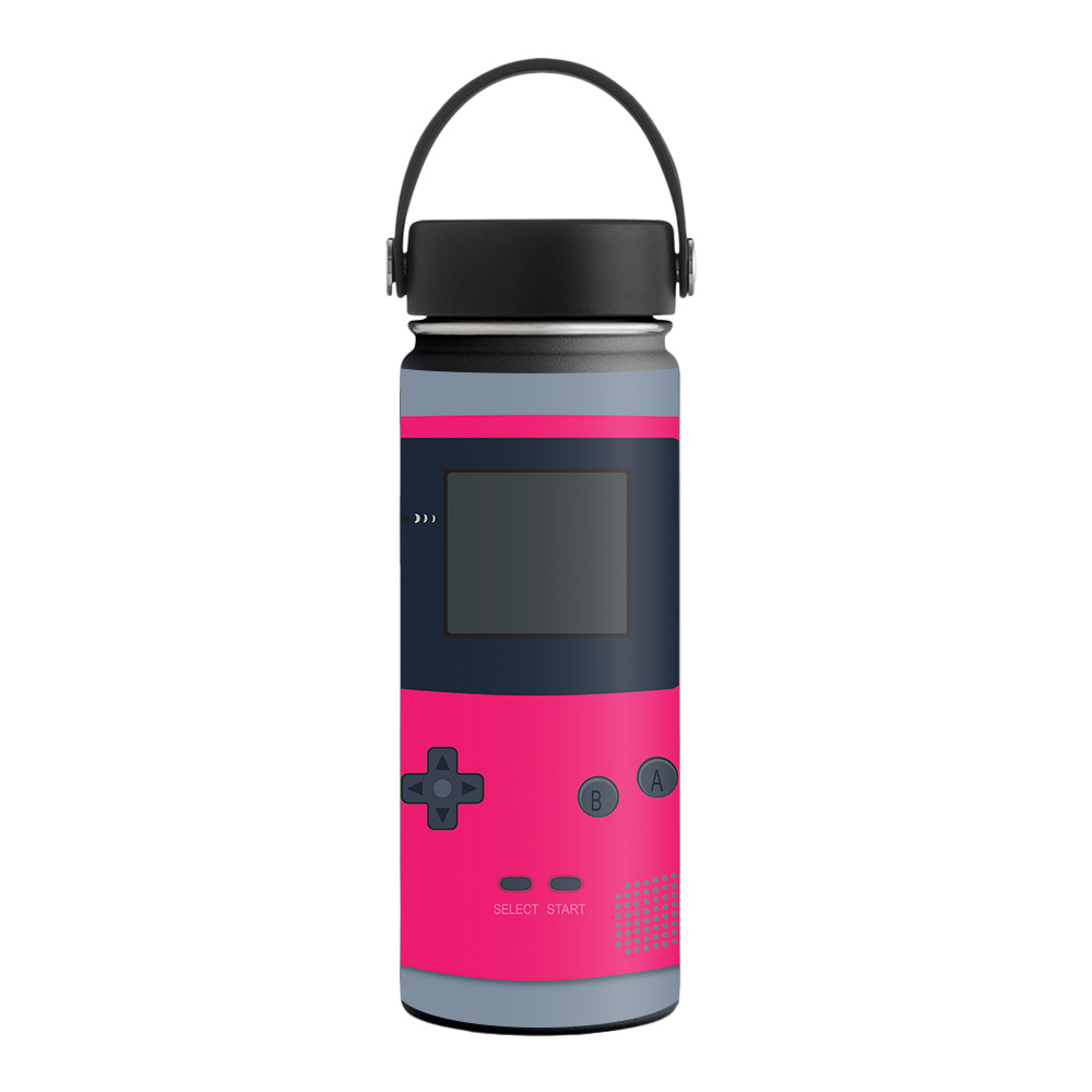 Picture of MightySkins HFWI18-Game Kid Pink Skin for Hydro Flask 18 oz Wide Mouth - Game Kid Pink