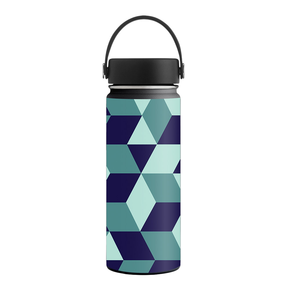 Picture of MightySkins HFWI18-Geo Tile Skin for Hydro Flask 18 oz Wide Mouth - Geo Tile
